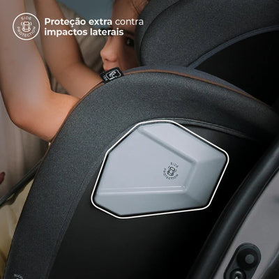 Cadeirinha De Bebê Para Carro Infanti Nonna 360° Bege Crepe - Aprovada na norma europeia i-Size
